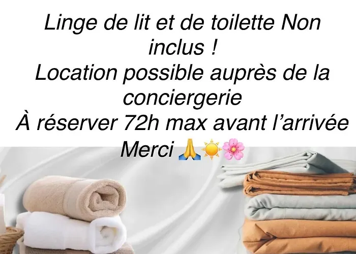 Nala Avec Terrasse, Parking Privatif, Piscine Dans , Wifi, Menage Compris